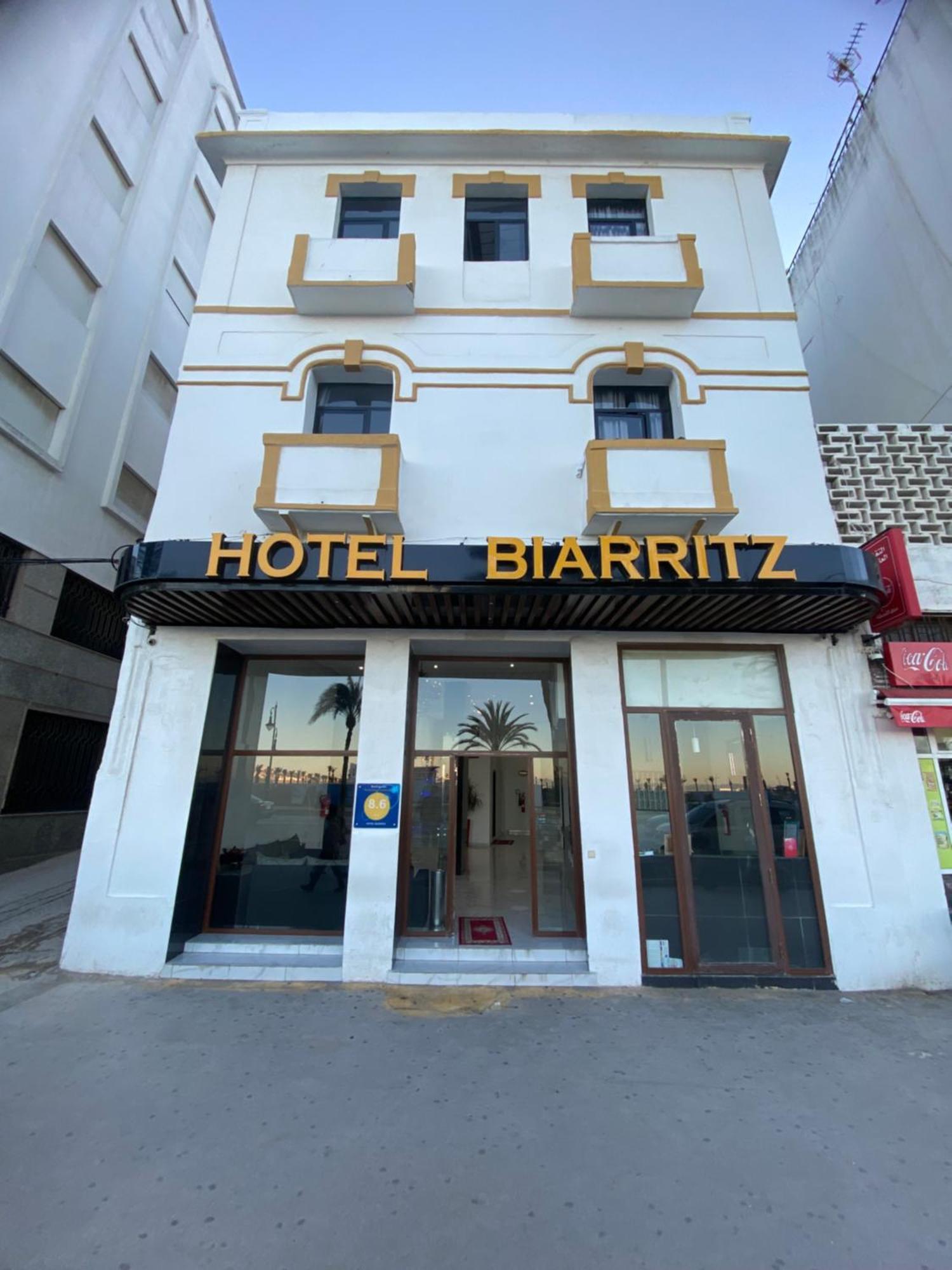 Hotel Biarritz Танжер Экстерьер фото